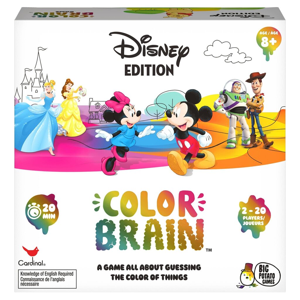 Lauamäng Disney Colorbrain hind ja info | Lauamängud ja mõistatused | kaup24.ee