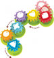 Arendav mänguasi - pusle Yookidoo N Spin Gear цена и информация | Imikute mänguasjad | kaup24.ee