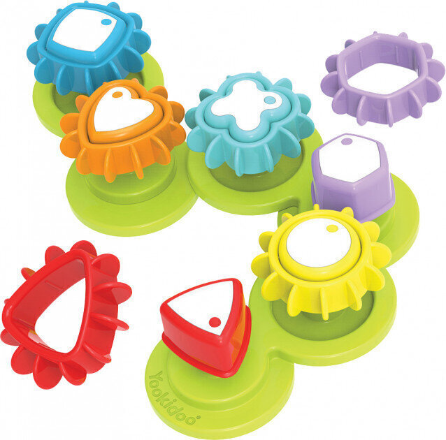 Arendav mänguasi - pusle Yookidoo N Spin Gear hind ja info | Imikute mänguasjad | kaup24.ee