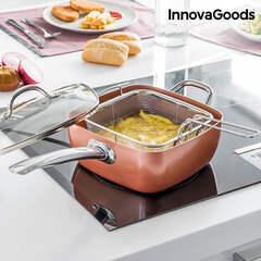 Набор многофункциональной сковороды Copper InnovaGoods 5 В 1, 4 части цена и информация | Cковородки | kaup24.ee