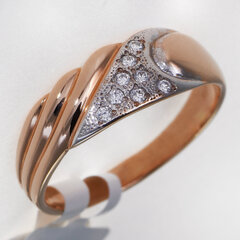 Teemantidega kuldsõrmus Gemmi 09FB5211001 hind ja info | Sõrmused | kaup24.ee