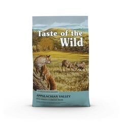 Teravaba kuivtoit väikest tõugu koertele Taste of the Wild Appalachian Valley Small Breed hirveliha ja kikerhernestega, 12.2 kg hind ja info | Taste Of The Wild Lemmikloomatarbed | kaup24.ee