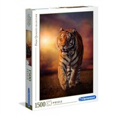 Головоломка Clementoni 31806 High Quality Tiger, 1500 деталей цена и информация | Пазлы | kaup24.ee