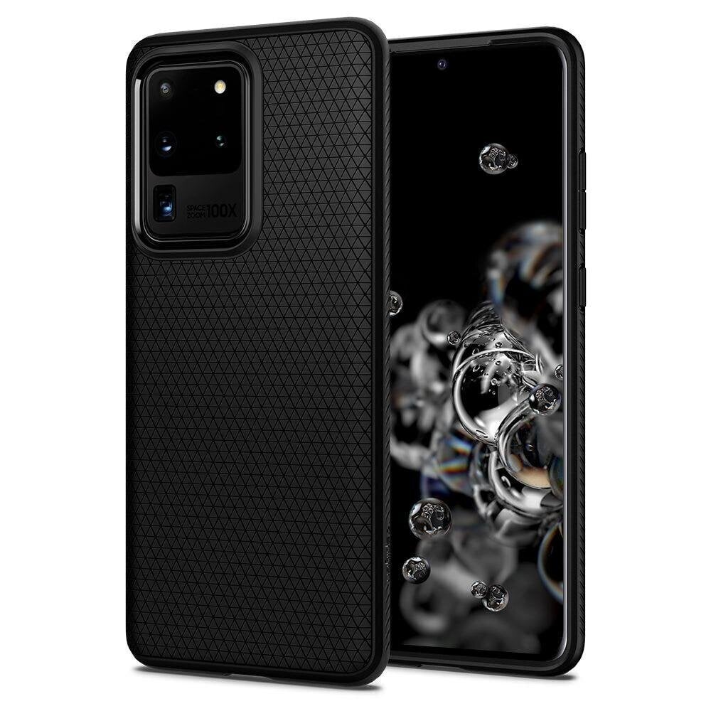 Telefoniümbris Spigen Liquid Air Galaxy S20 Ultra Matte Black hind ja info | Telefoni kaaned, ümbrised | kaup24.ee