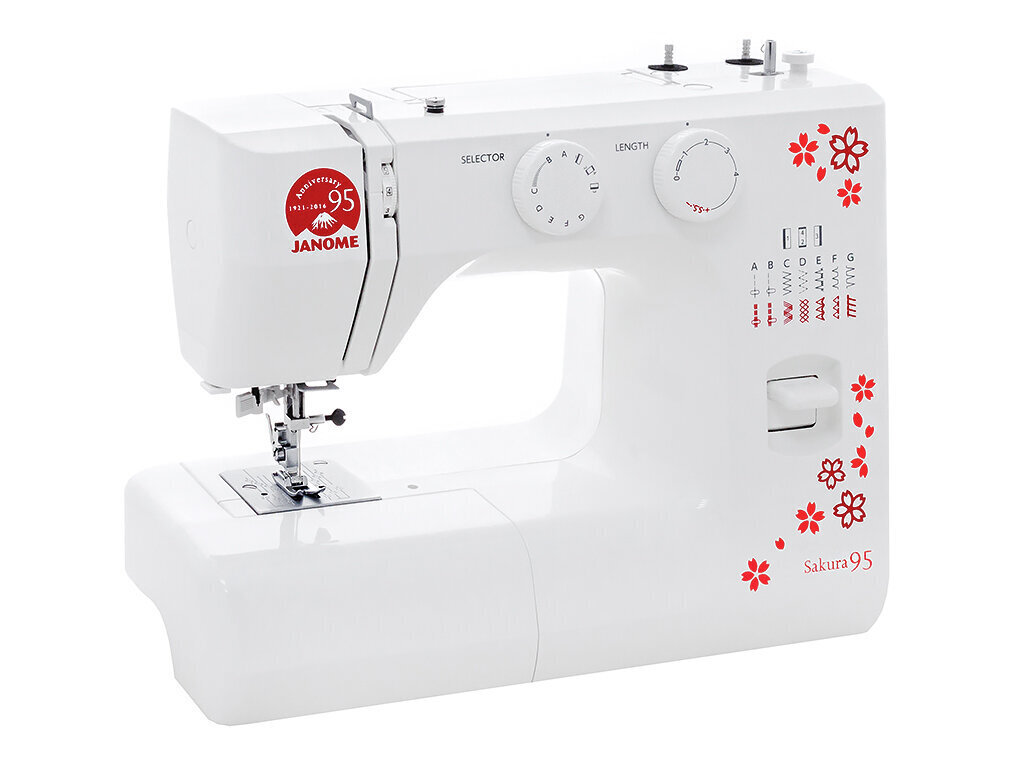 Janome Sakura 95 hind ja info | Õmblusmasinad, tikkimismasinad | kaup24.ee