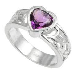 Красивое серебряное (925) кольцо, код ah50761 цена и информация | Кольцо | kaup24.ee