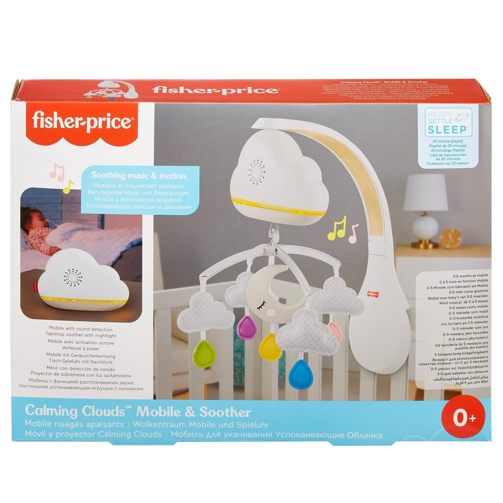 Fisher-Price® rahustav pilvekarussell GRP99 hind ja info | Imikute mänguasjad | kaup24.ee