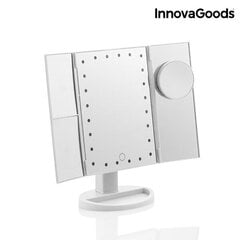 Увеличительное зеркало InnovaGoods, 4-в-1, LED цена и информация | Косметички, косметические зеркала | kaup24.ee