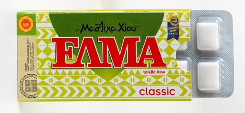 Närimiskumm ELMA Classic - klassikaline mastiks, 14 g цена и информация | Maiustused | kaup24.ee