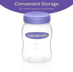 Säilitustopsid Lansinoh ® (4tk) цена и информация | Бутылочки и аксессуары | kaup24.ee