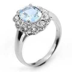 Красивое серебряное (925) кольцо, код f50073 цена и информация | Кольцо | kaup24.ee