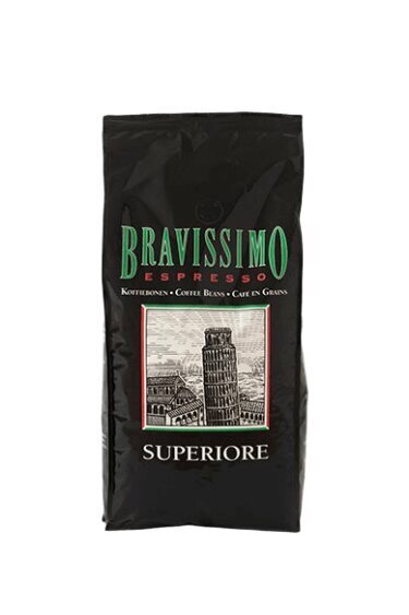 Bravissimo Espresso Superiore kohvioad, 1kg hind ja info | Kohv, kakao | kaup24.ee