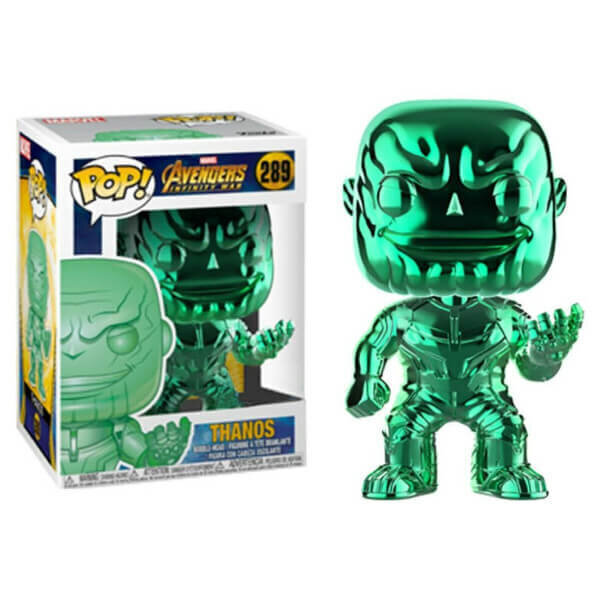 Tegelaskuju Funko POP! Marvel thanos chrome green Exclusive hind ja info | Fännitooted mänguritele | kaup24.ee