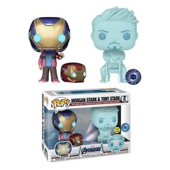 Tegelaskuju Funko POP! Marvel Morgan And Hologram Tony Stark with helmet Exclusive hind ja info | Fännitooted mänguritele | kaup24.ee