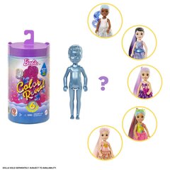 Barbie Color Reveal Chelsea sädelev värviüllatusnukk, GTT23 hind ja info | Tüdrukute mänguasjad | kaup24.ee