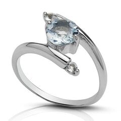 Красивое серебряное (925) кольцо, код e52091 цена и информация | Кольцо | kaup24.ee