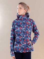 Куртка софтшелл для женщин Icepeak 54921-5*363, синяя/красная цена и информация | Женские куртки | kaup24.ee