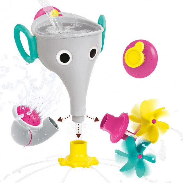 Vannimänguasi Yookidoo Elevant FunElefun Fill ´N´ Sprinkle, hall hind ja info | Imikute mänguasjad | kaup24.ee