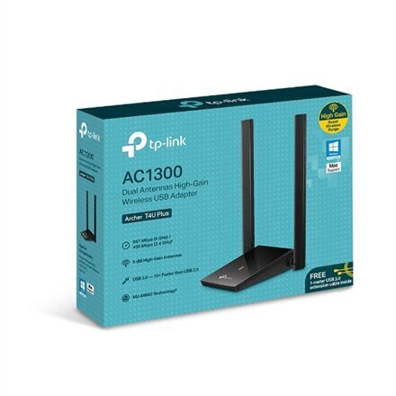 TP-Link Archer T4U Plus цена и информация | Ruuterid | kaup24.ee