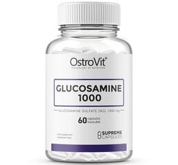 Supreme глюкозамин 1000, 60 капсул цена и информация | Витамины, пищевые добавки, препараты для хорошего самочувствия | kaup24.ee