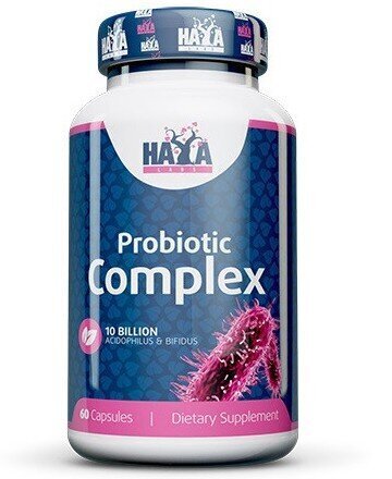 Haya Labs Probiotic Complex, 10 Billion Acidophilus & Bifidus, 60 kaps цена и информация | Vitamiinid | kaup24.ee
