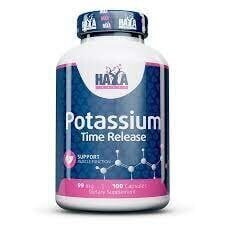 Toidulisand Haya Labs Potassium Gluconate (kaaliumglükonaat) 100 tabletti, MP-342/22 hind ja info | Vitamiinid | kaup24.ee