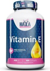 Haya Labs Vitamin E 100 капсул цена и информация | Витамины | kaup24.ee