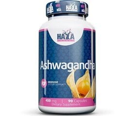 Haya Labs Ashwagandha 450mg 90 kapslit hind ja info | Vitamiinid | kaup24.ee