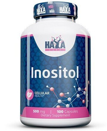 Haya Labs Inositol 500mg 100 kaps цена и информация | Vitamiinid | kaup24.ee