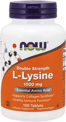 L-lüsiin 1000 mg 100 tabletti hind ja info | Vitamiinid, toidulisandid, preparaadid tervise heaoluks | kaup24.ee