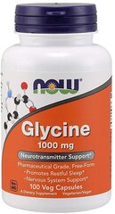 Glütsiin 1000 MG 100 VEGE kapslit hind ja info | Vitamiinid, toidulisandid, preparaadid tervise heaoluks | kaup24.ee