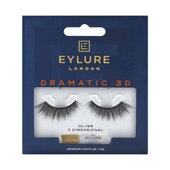 Kunstripsmed Eylure Dramatic 3D, Nr. 196 hind ja info | Kunstripsmed, ripsmekoolutajad | kaup24.ee