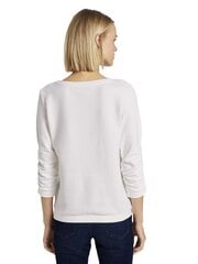 Tom Tailor naiste pullover 1021114*10332, valge hind ja info | Naiste pusad | kaup24.ee