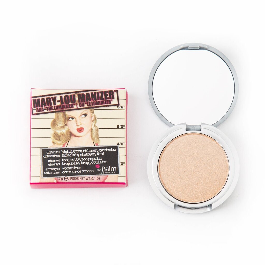 Särapuuder reisisuurus Mary Lou Manizer theBalm цена и информация | Jumestuskreemid, puudrid | kaup24.ee