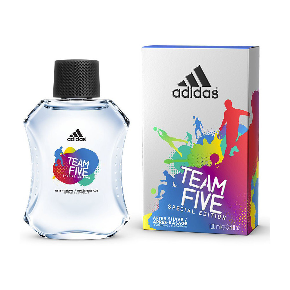 Adidas Team Five raseerimisjärgne näovesi 100 ml цена и информация | Lõhnastatud kosmeetika meestele | kaup24.ee