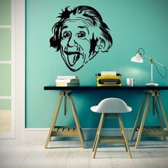Виниловая наклейка на стену Альберт Эйнштейн, 120 х 114 cм цена и информация | Декоративные наклейки | kaup24.ee