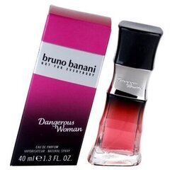 <p>Bruno Banani Dangerous Woman EDT для женщин, 40 мл</p>
 цена и информация | Женские духи | kaup24.ee