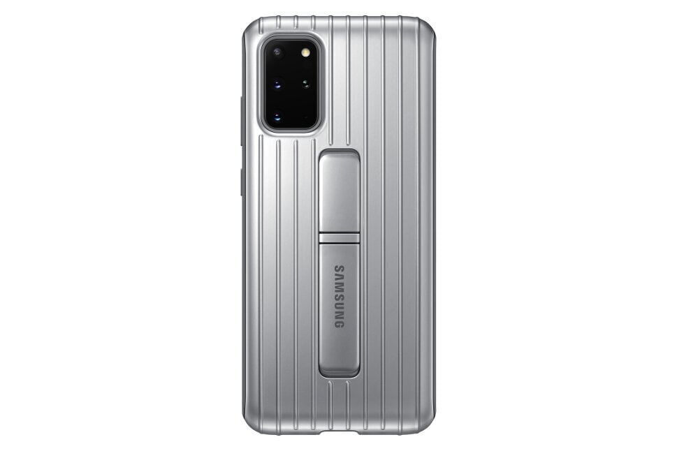 Telefoniümbris Samsung Protective Standing Cover Samsung Galaxy S20, hõbedane цена и информация | Telefoni kaaned, ümbrised | kaup24.ee