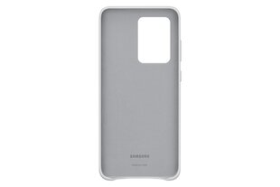 Samsung Ultra Hard-Cover Leather, для Galaxy S20 Ultra, серый цена и информация | Чехлы для телефонов | kaup24.ee