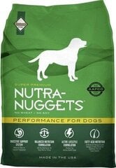 Kuivtoit koertele Nutra Nuggets Performance kanaga, 15kg hind ja info | Kuivtoit koertele | kaup24.ee