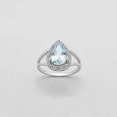 Красивое серебряное (925) кольцо, код e54600 цена и информация | Кольцо | kaup24.ee