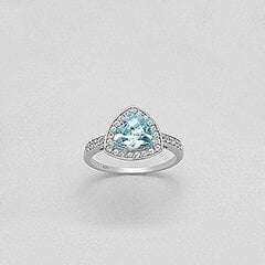 Красивое серебряное (925) кольцо, код e54569 цена и информация | Кольцо | kaup24.ee