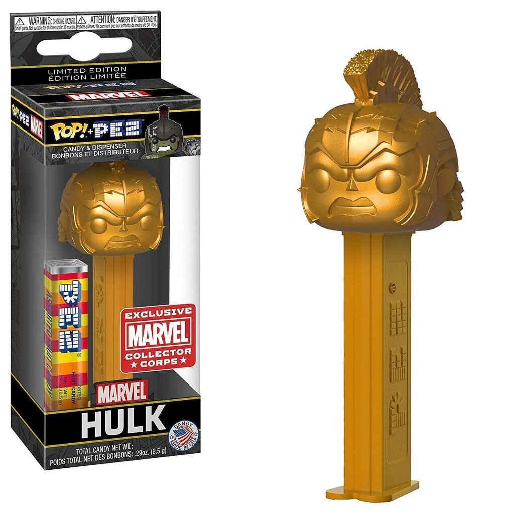 Tegelaskuju Funko POP! Pez Hulk Exclusive hind ja info | Fännitooted mänguritele | kaup24.ee