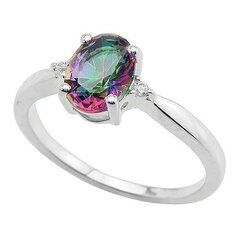 Красивое серебряное (925) кольцо, код ah546710 цена и информация | Кольцо | kaup24.ee