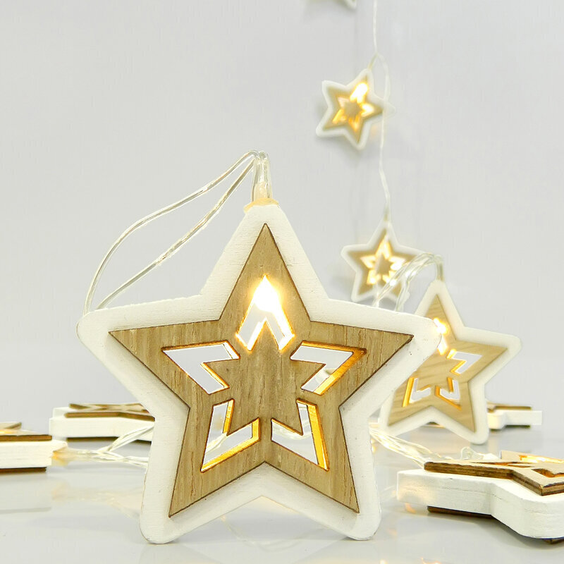 Jõulutuled tähed 10 LED hind ja info | Jõulutuled | kaup24.ee