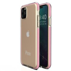 Telefoniümbris Spring Apple iPhone 11 Pro Max light pink hind ja info | Telefoni kaaned, ümbrised | kaup24.ee