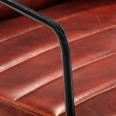 Кресло, темно-коричневого цвета, настоящая кожа цена и информация | Кресла в гостиную | kaup24.ee