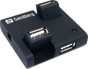 SANDBERG USB Hub 4 Ports hind ja info | USB jagajad, adapterid | kaup24.ee