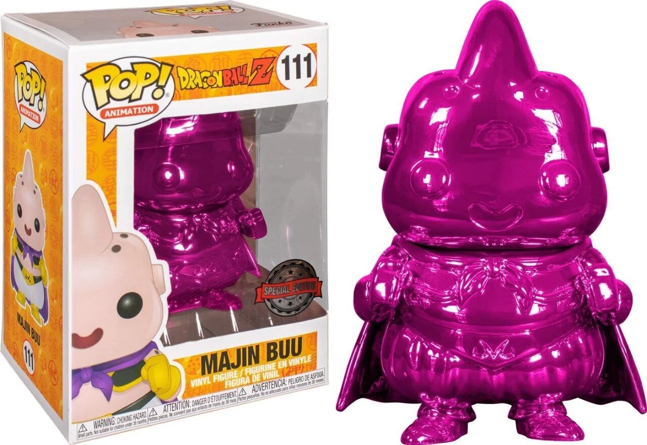 Tegelaskuju Funko POP! Dragon ball Buu pink chrome Exclusive цена и информация | Fännitooted mänguritele | kaup24.ee