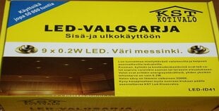 LED освещение для сауны 9 x 0,2 W цена и информация | Монтируемые светильники, светодиодные панели | kaup24.ee
